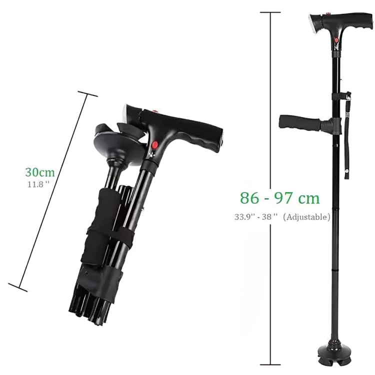 Adjustable LED Walking Stick