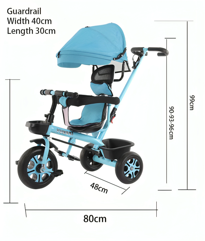 Adaptive 4-In-1 Toddler Tricycle