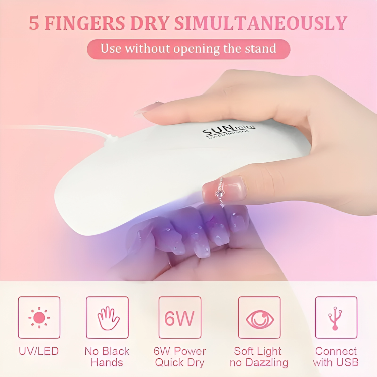 Mini Travel UV Nail Lamp