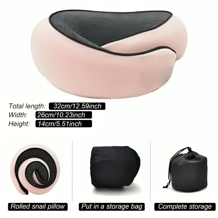 Comfort Travel Pillow + FREE Waterproof Carry Bag