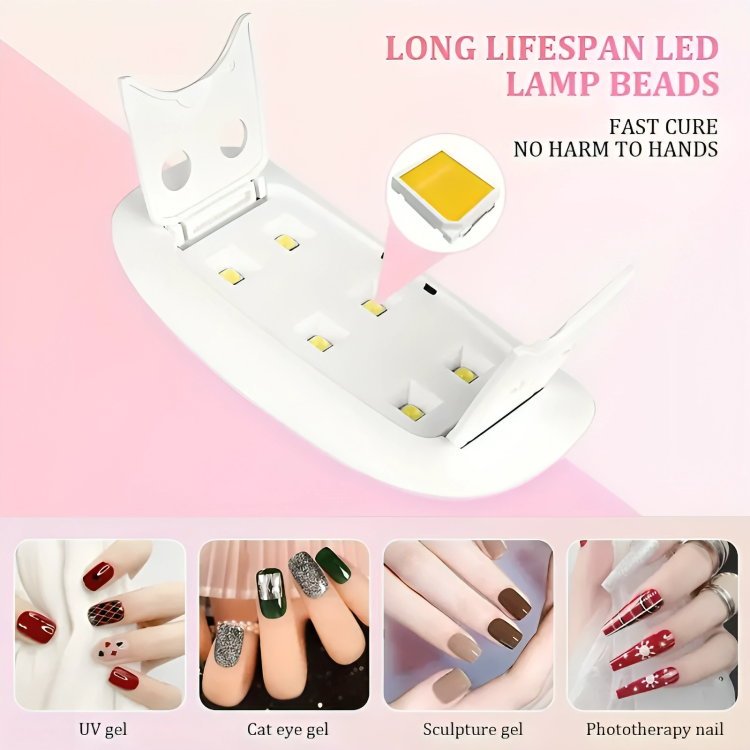 Mini Travel UV Nail Lamp