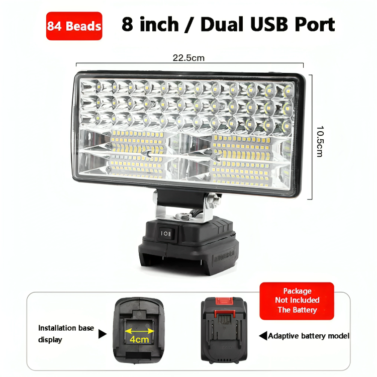 Makita-Compatible LED Light