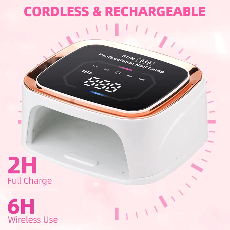 Smart Cordless LED Nail Lamp