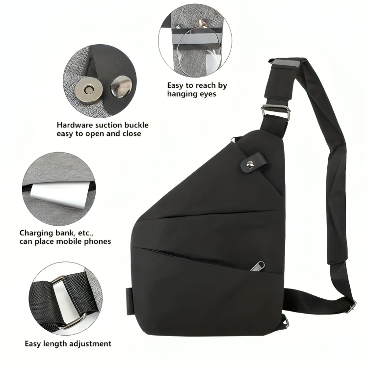 Anti-Theft Waterproof Shoulder Bag