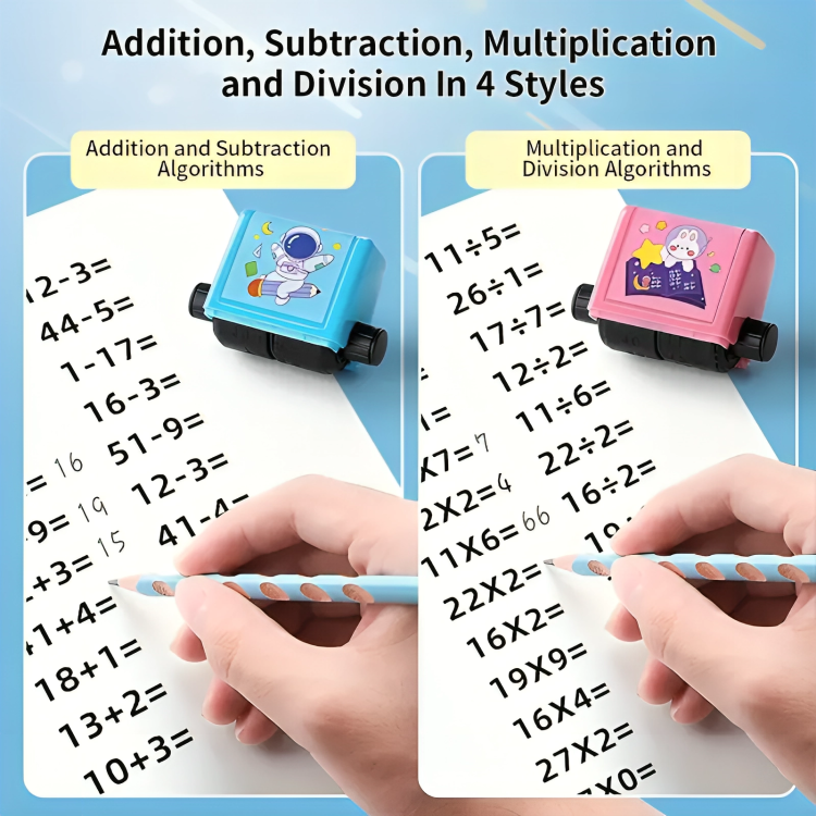 Mathematical Rolling Stamp