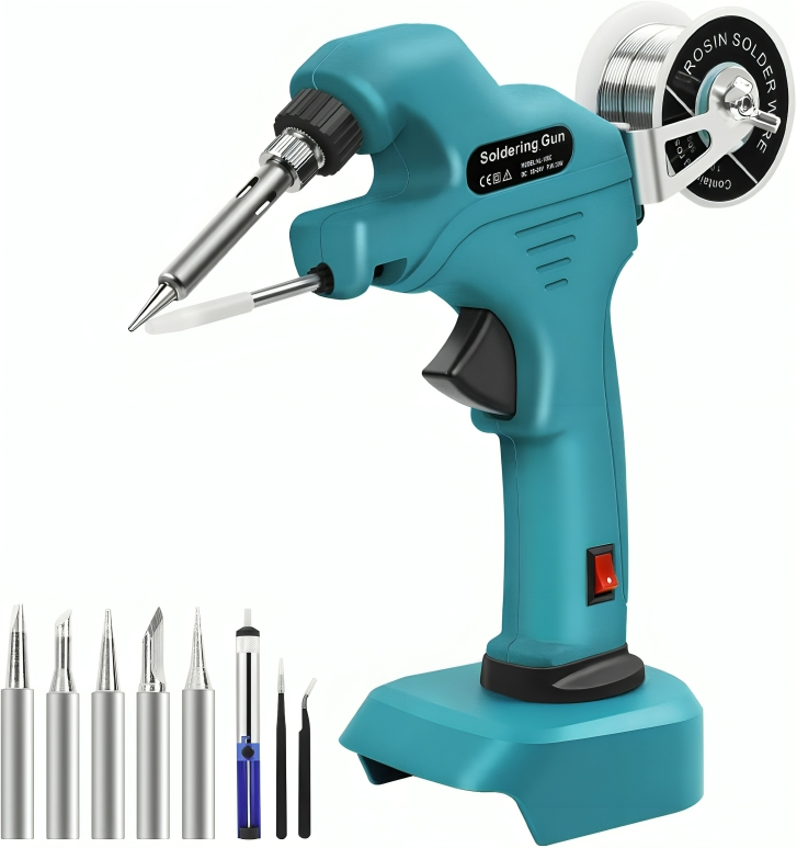 Easy Cordless Solder Gun + 2 x FREE Batteries