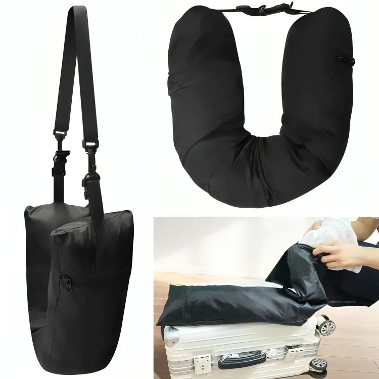 Hidden Luggage Stuffable Travel Pillow