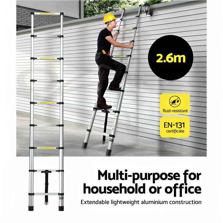 Telescopic Aluminium Ladder