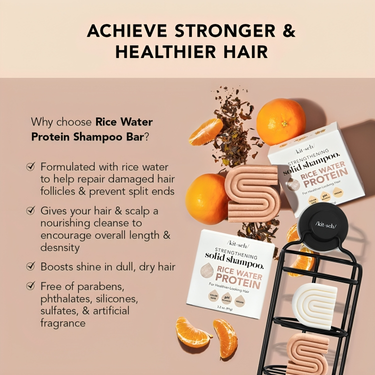 Hydrating Rice Protein Bar Shampoo & Conditioner