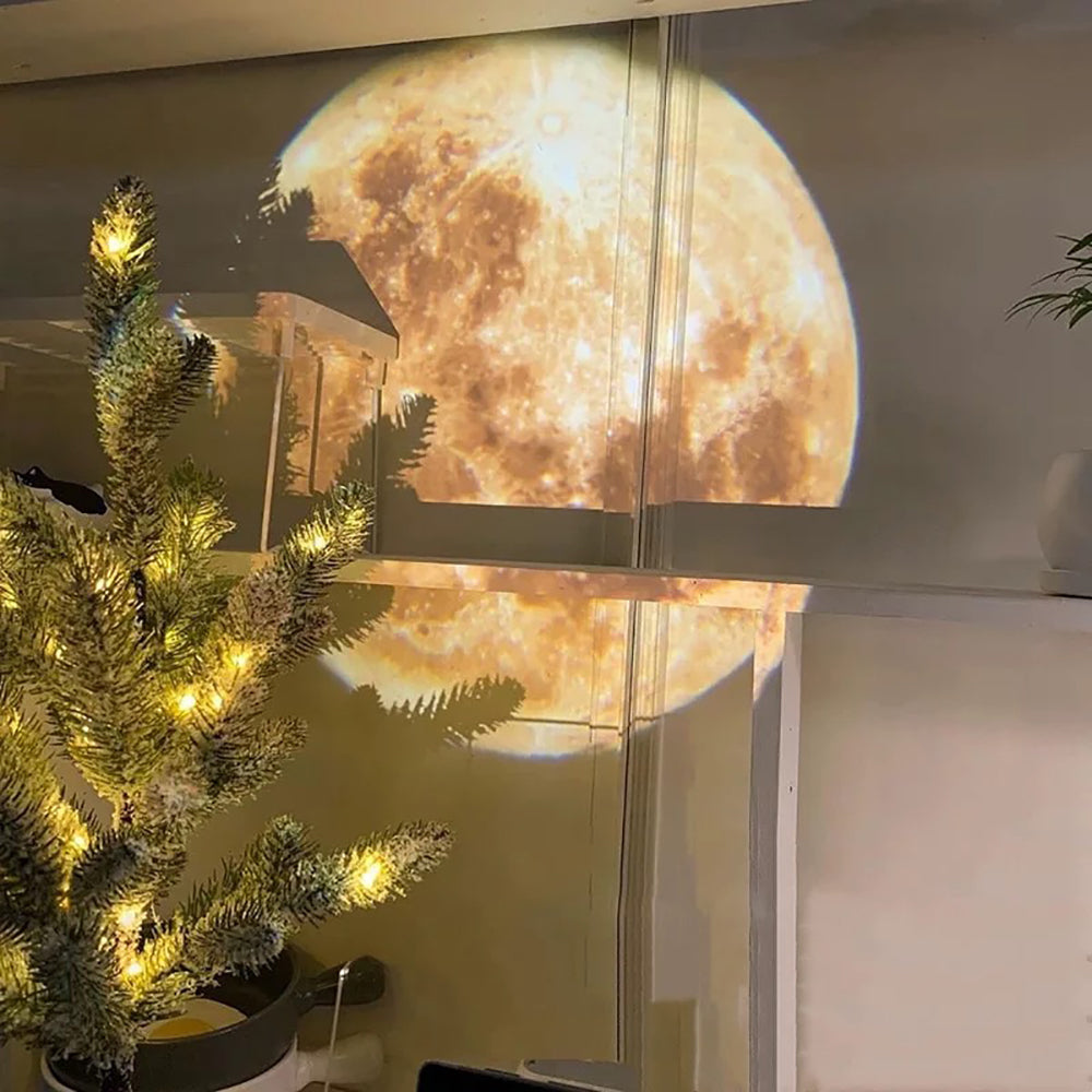 USB-Rechargeable LED Moon Projector for Bedroom Décor & Birthday Gift_7