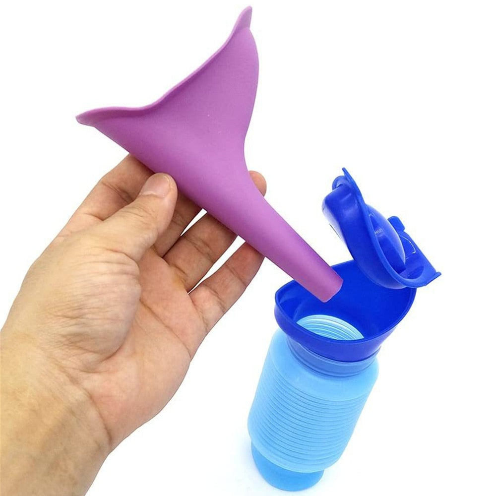 Portable Reusable Shrink Camping Toilet Emergency Urinal_6