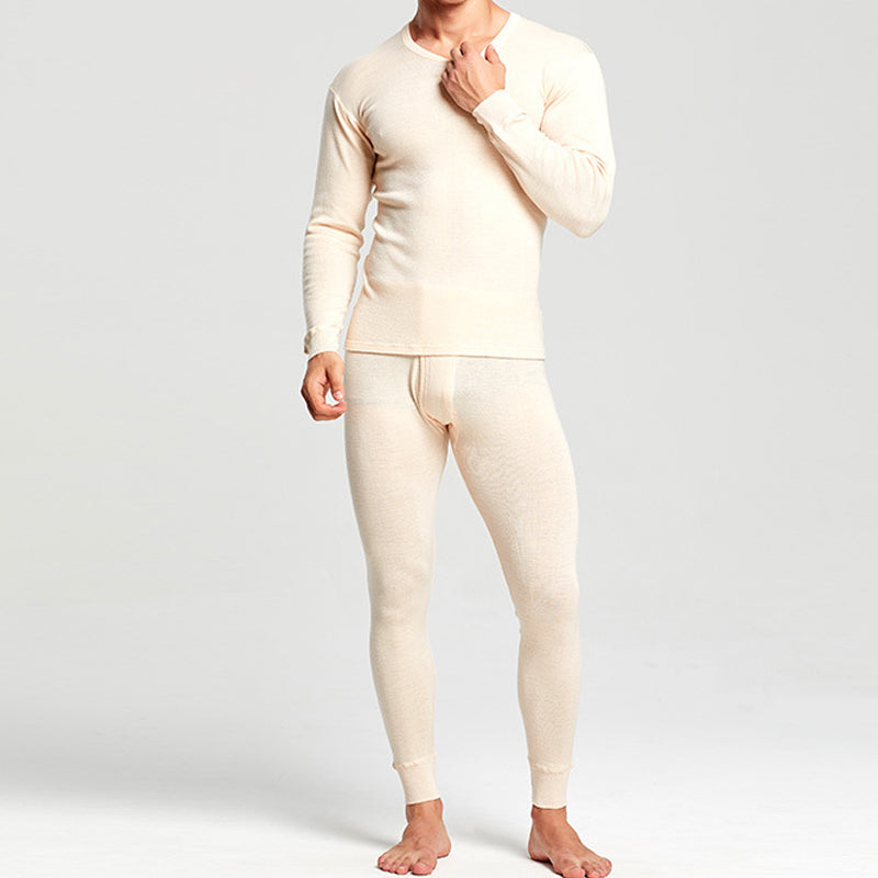 100% Merino Wool Thermal Underwear Base Layer Set_1