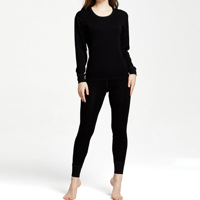 100% Merino Wool Thermal Underwear Base Layer Set_2