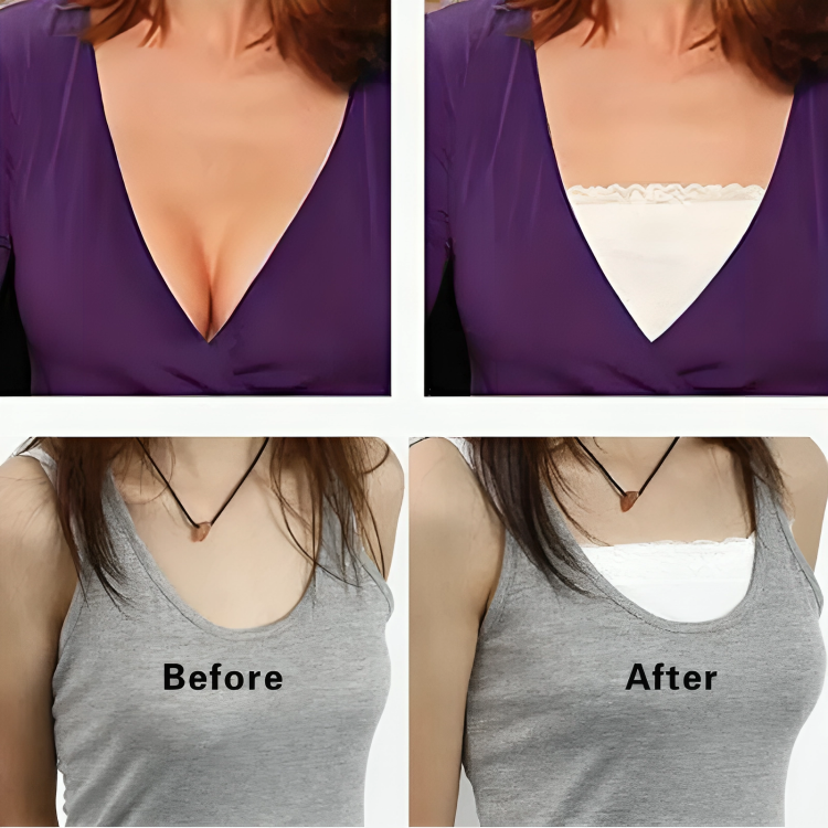 3 x Snap-On Modesty Camisole