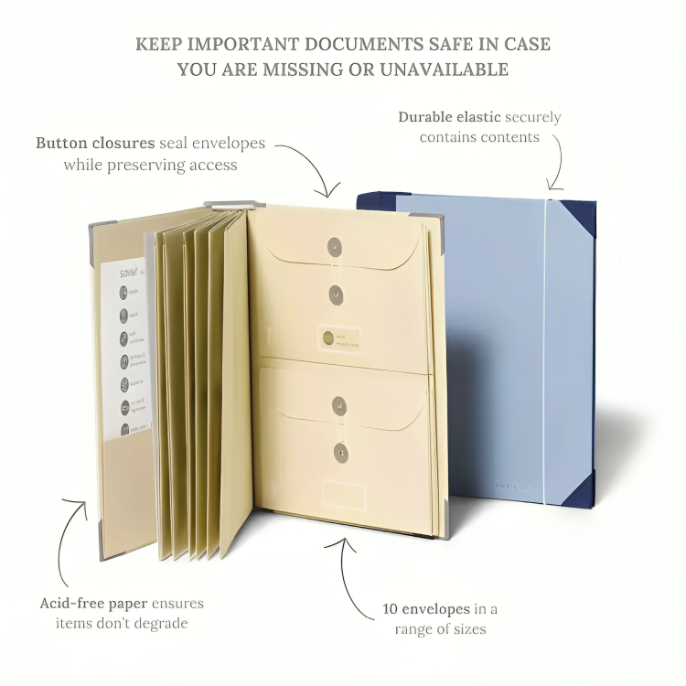 Emergency Binder Document Organiser