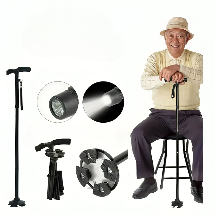 Adjustable LED Walking Stick