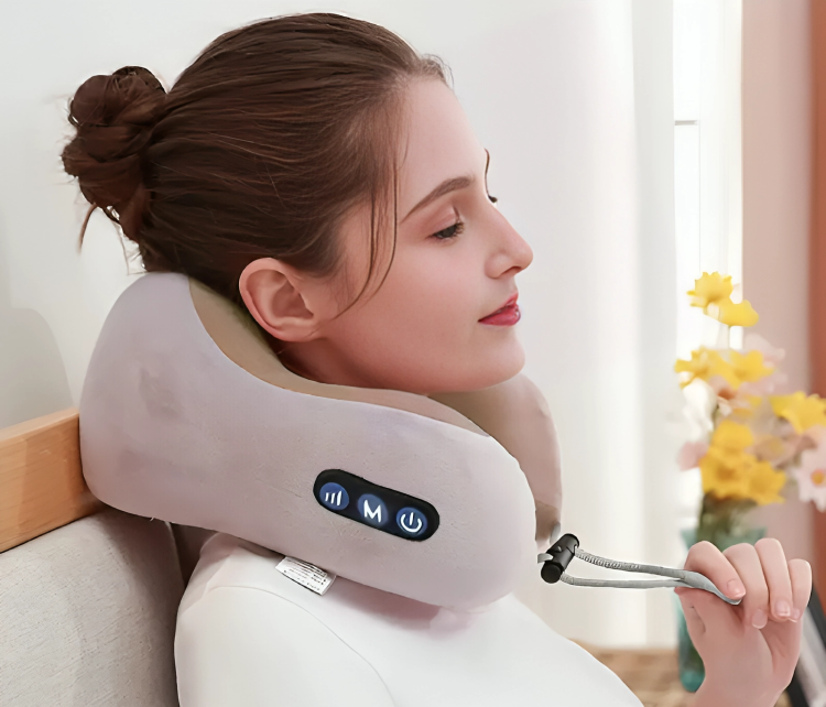 Electric Travel Neck Massage Pillow