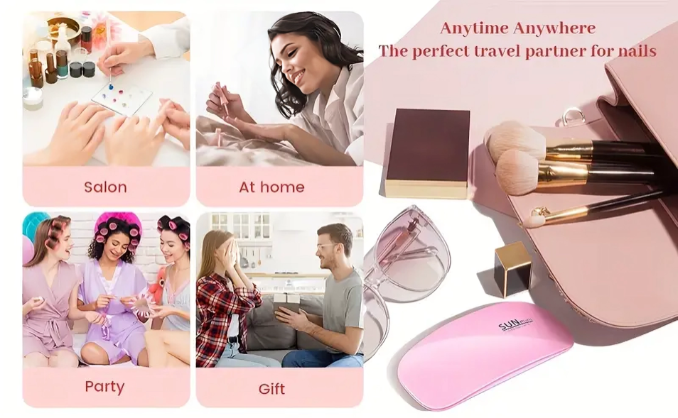 Mini Travel UV Nail Lamp