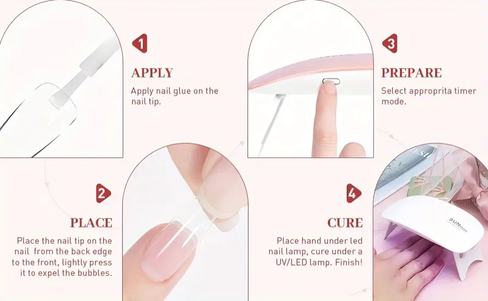 Mini Travel UV Nail Lamp