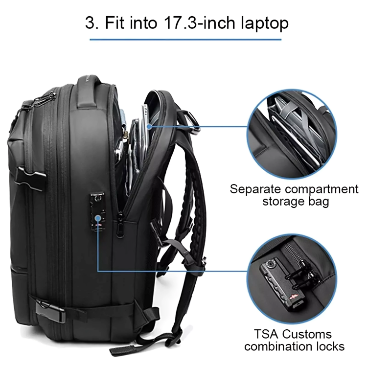 Space Saving Compression Backpack