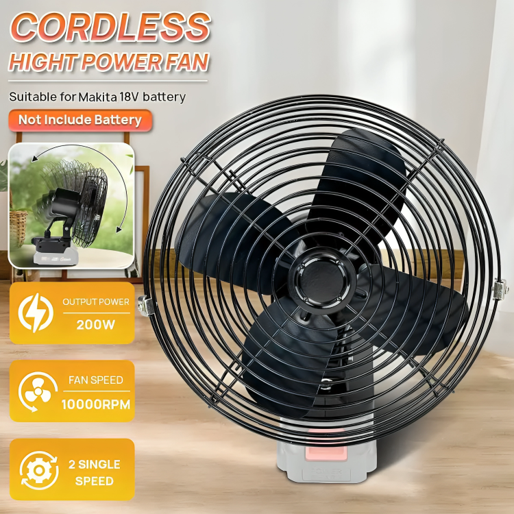 Makita-Compatible Cordless Fan