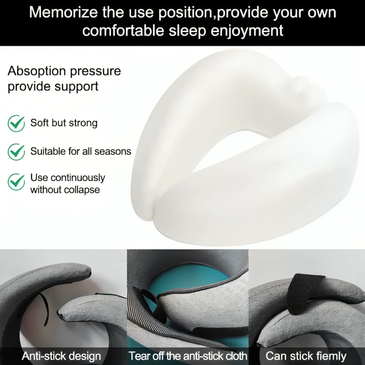 Comfort Travel Pillow + FREE Waterproof Carry Bag