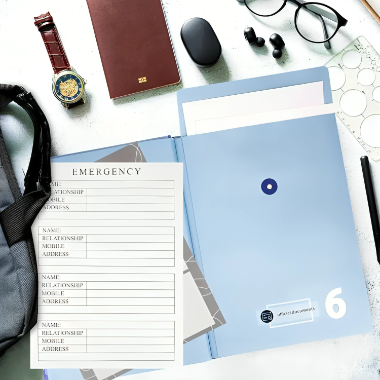 Emergency Binder Document Organiser