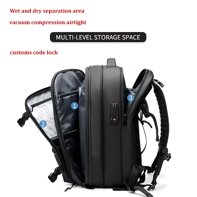 Space Saving Compression Backpack