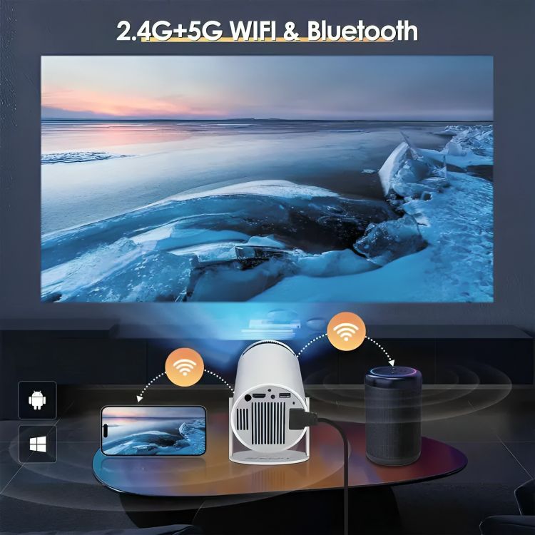 Portable Smart WiFi Projector