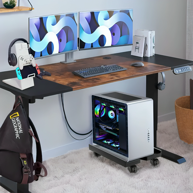 Adjustable CPU Roller Stand