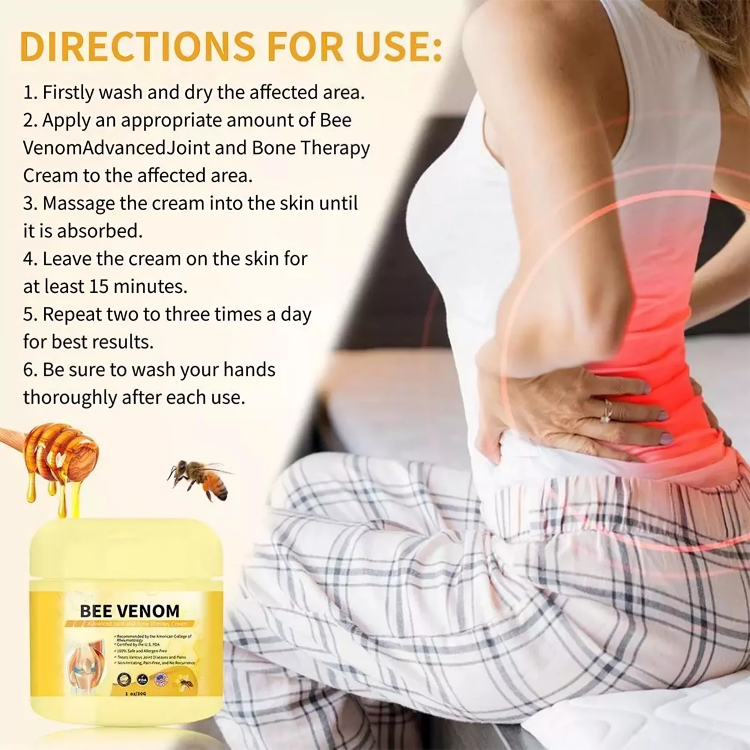 Bee Venom Bone & Joint Pain Relief Cream