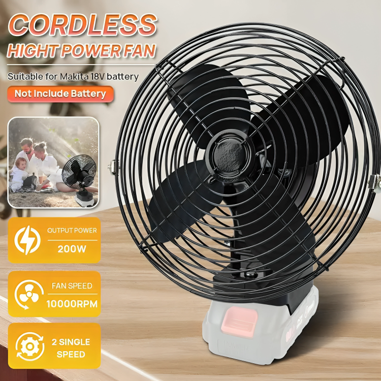 Makita-Compatible Cordless Fan