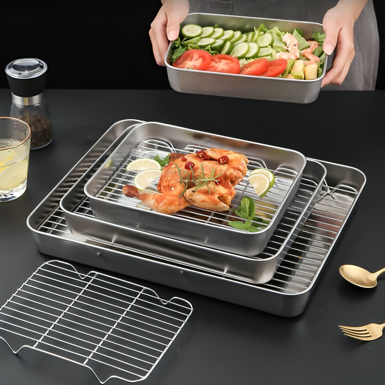 Stainless Steel Baking Tray