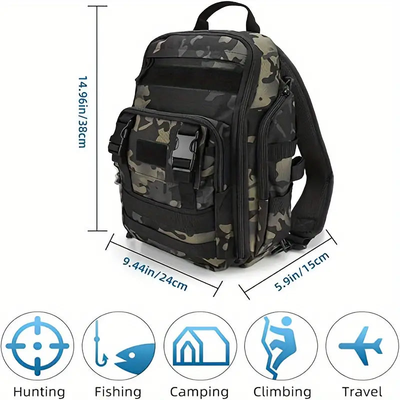 Waterproof Fishing Tackle Backpack