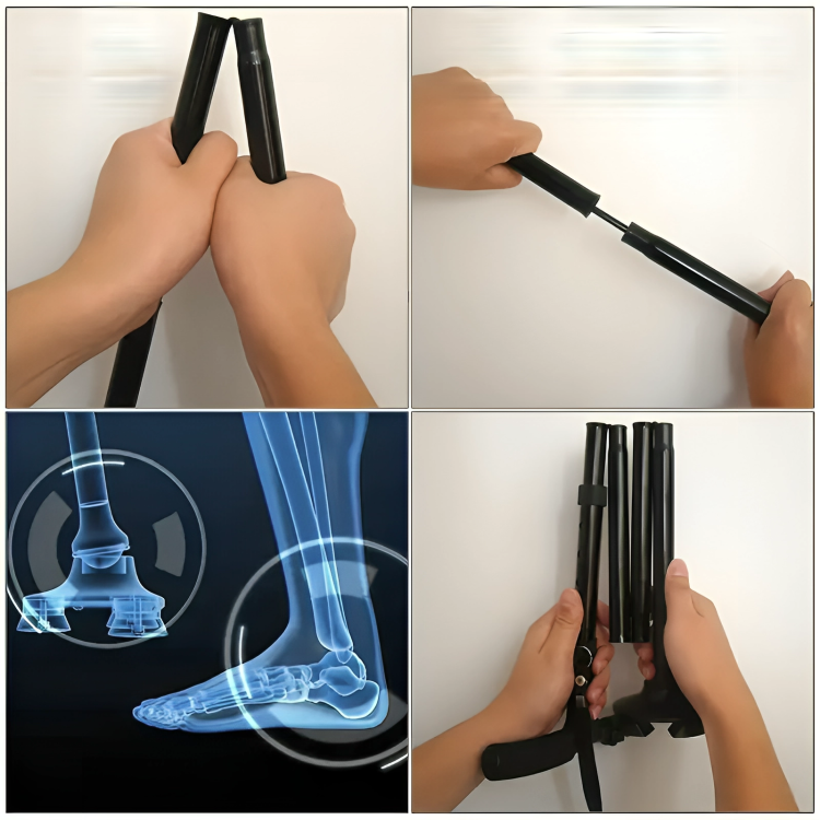 Adjustable LED Walking Stick