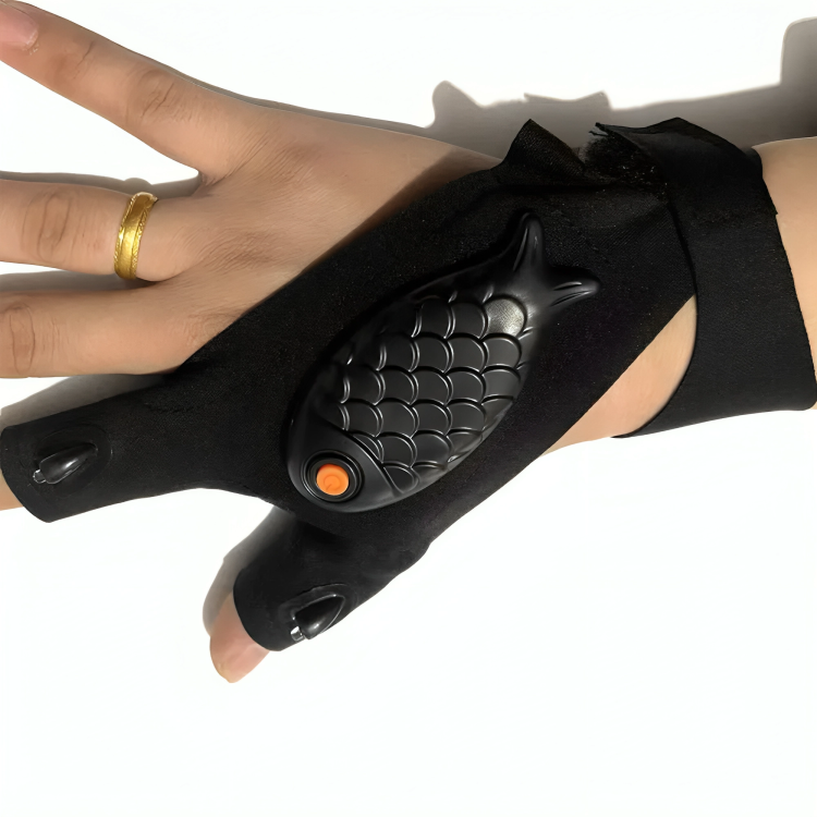 Rechargeable Finger-Less LED Glove