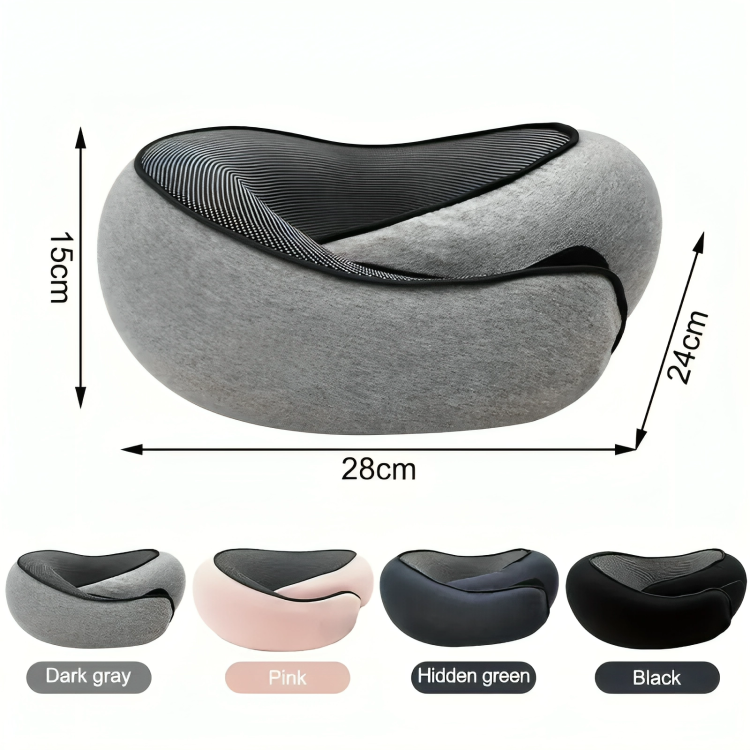 Comfort Travel Pillow + FREE Waterproof Carry Bag