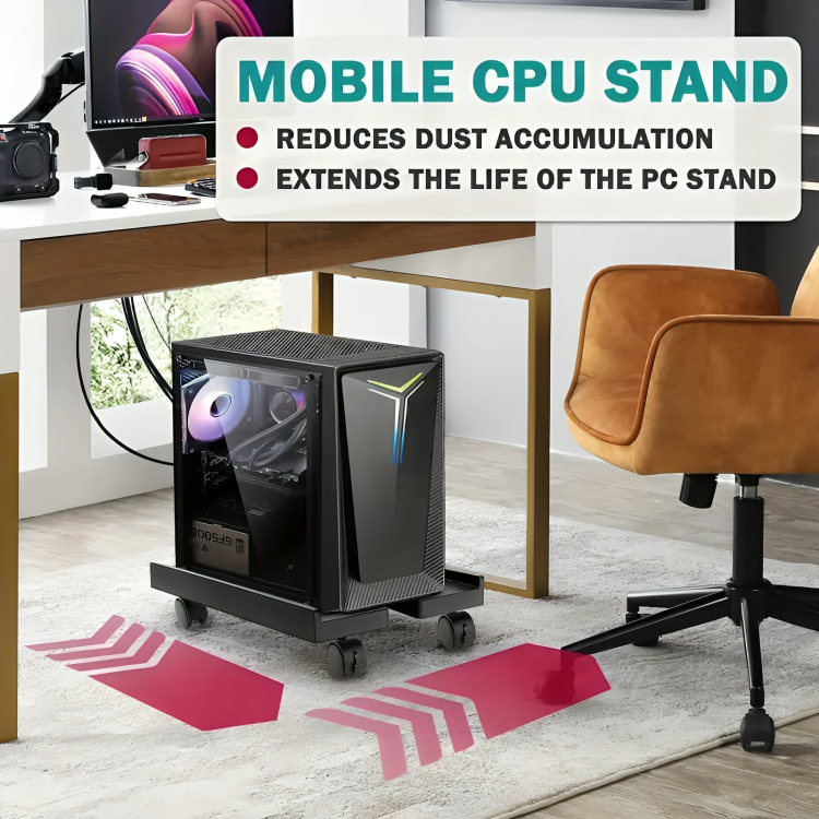 Adjustable CPU Roller Stand