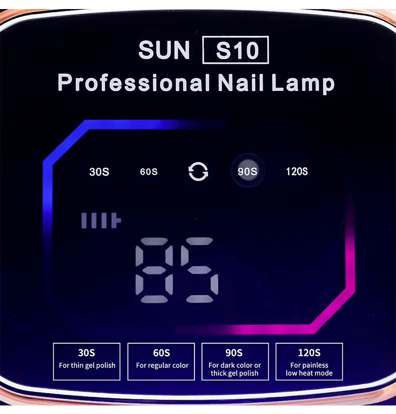 Smart Cordless LED Nail Lamp