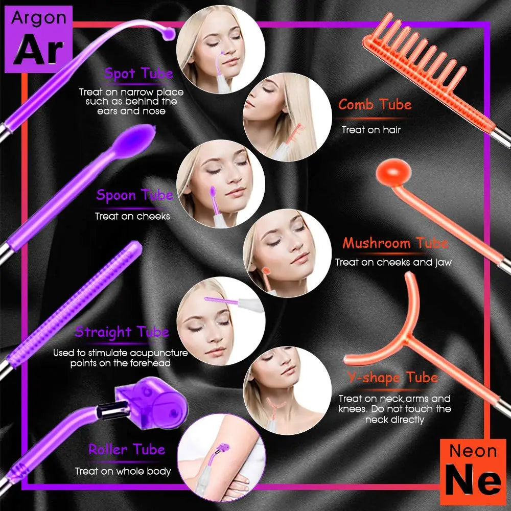 7 in 1  High-Frequency  Beauty Wand