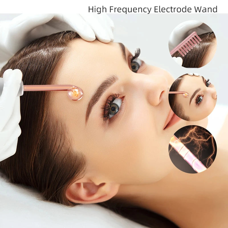 7 in 1  High-Frequency  Beauty Wand