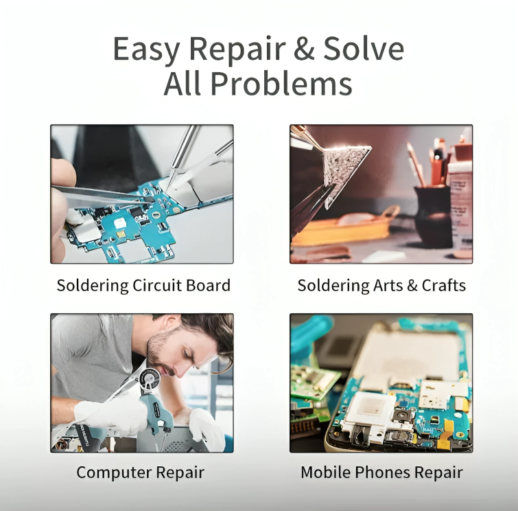 Easy Cordless Solder Gun + 2 x FREE Batteries