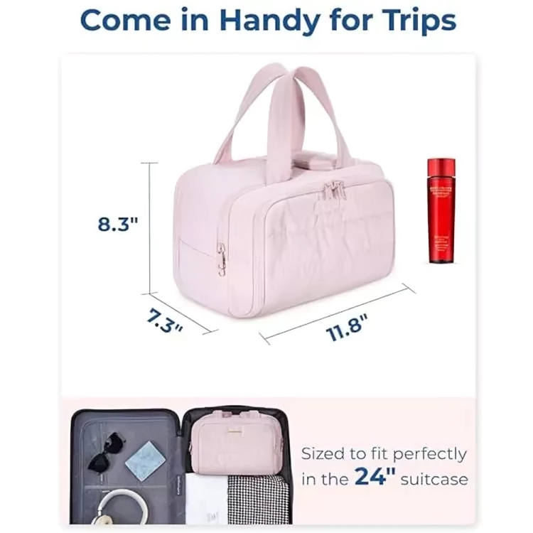 Travel Toiletry Cosmetic Makeup Bag