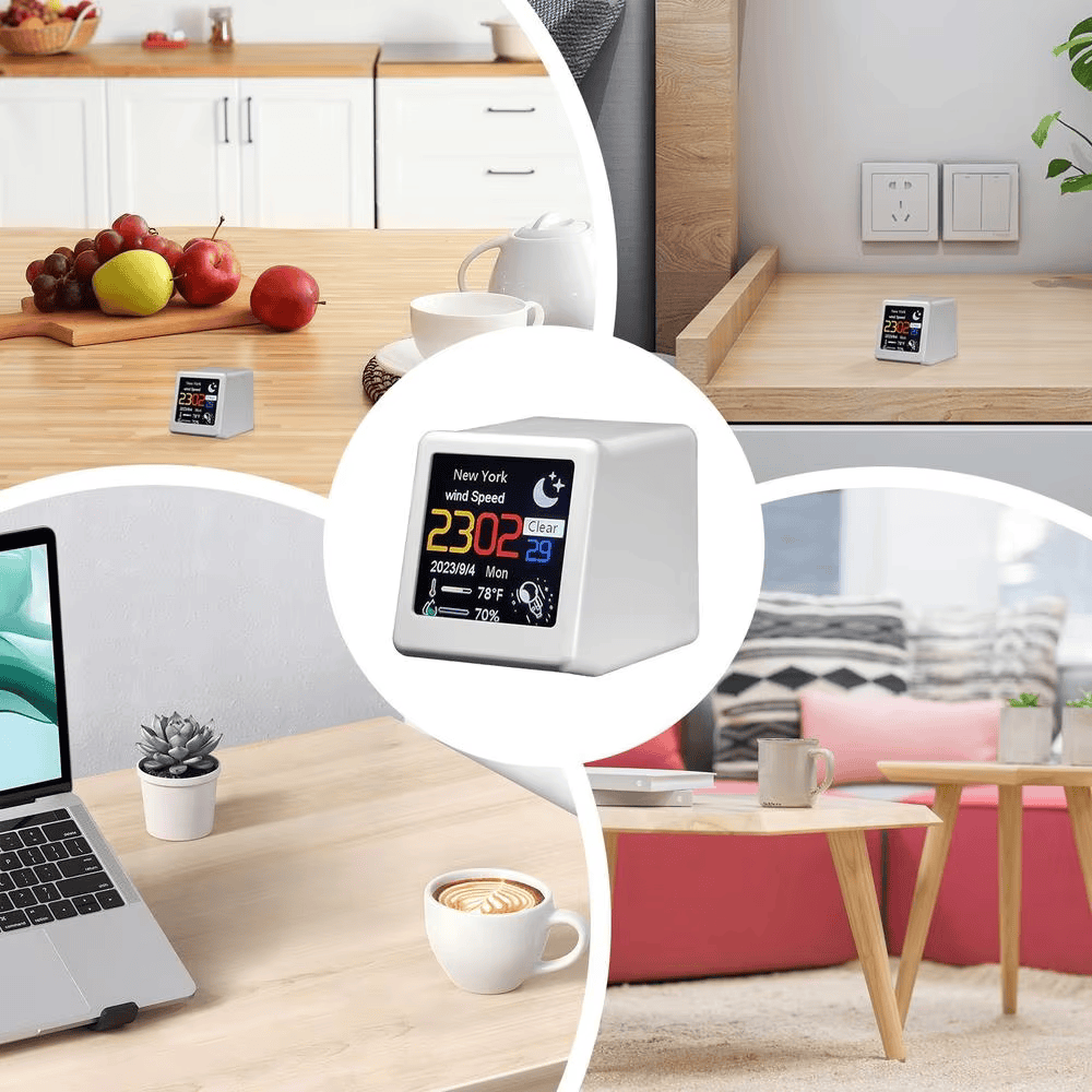 Smart Temp Humidity Alarm Clock