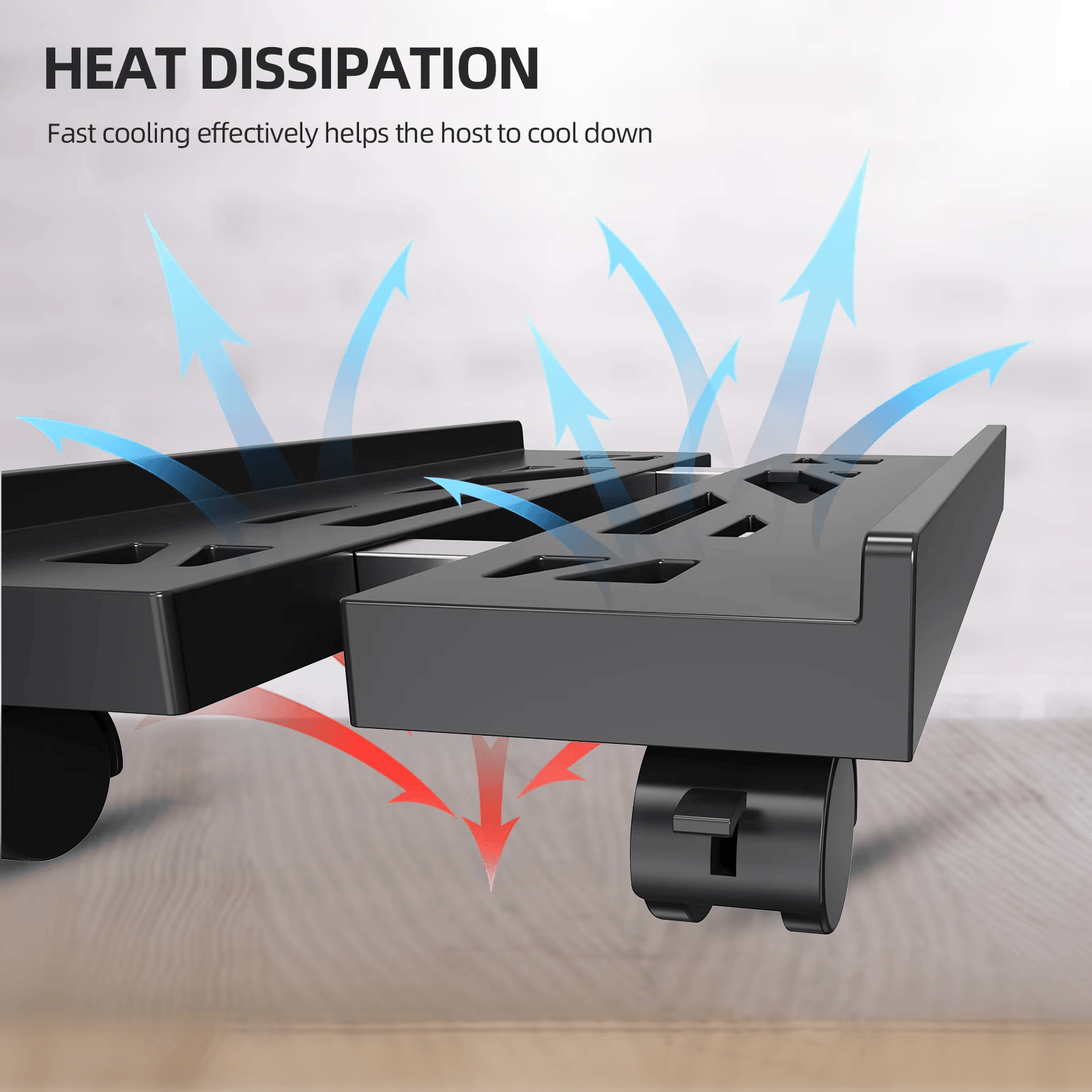 Adjustable CPU Roller Stand