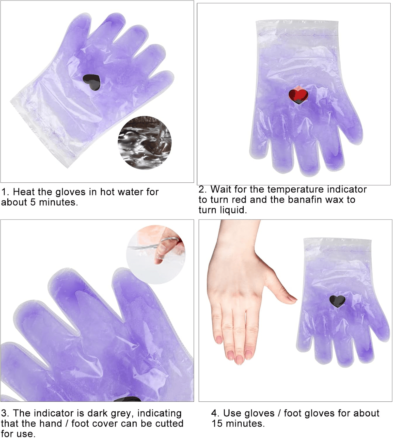 Paraffin Wax Gloves For Skin Care