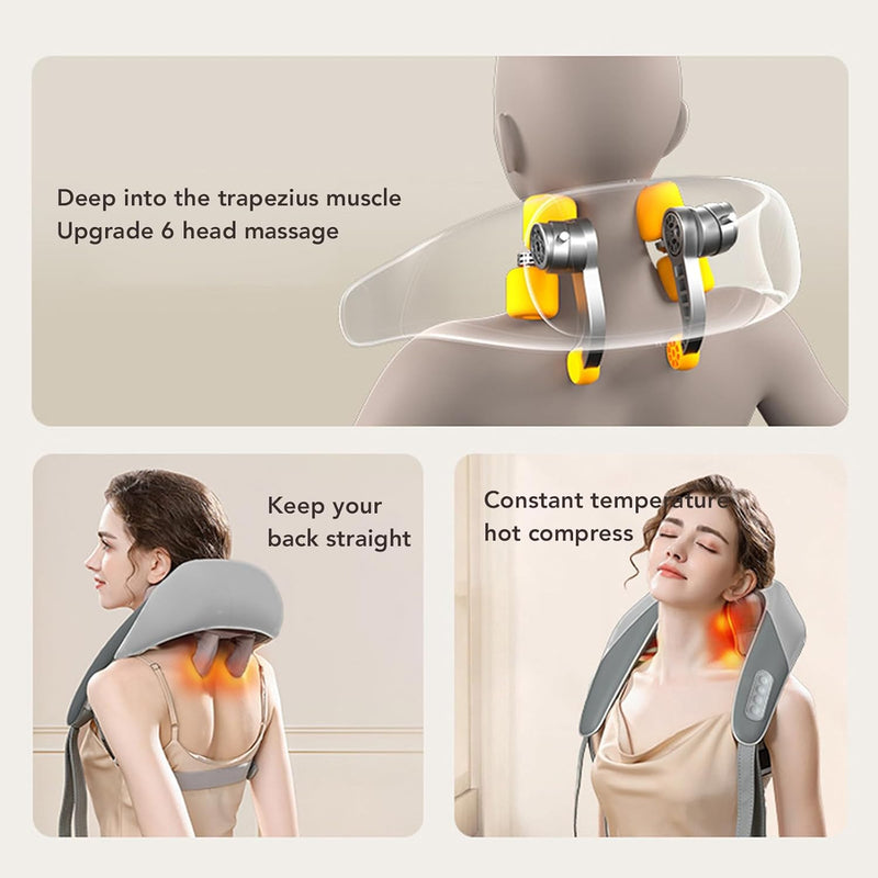 Neck & Shoulder Massager For Pain Relief