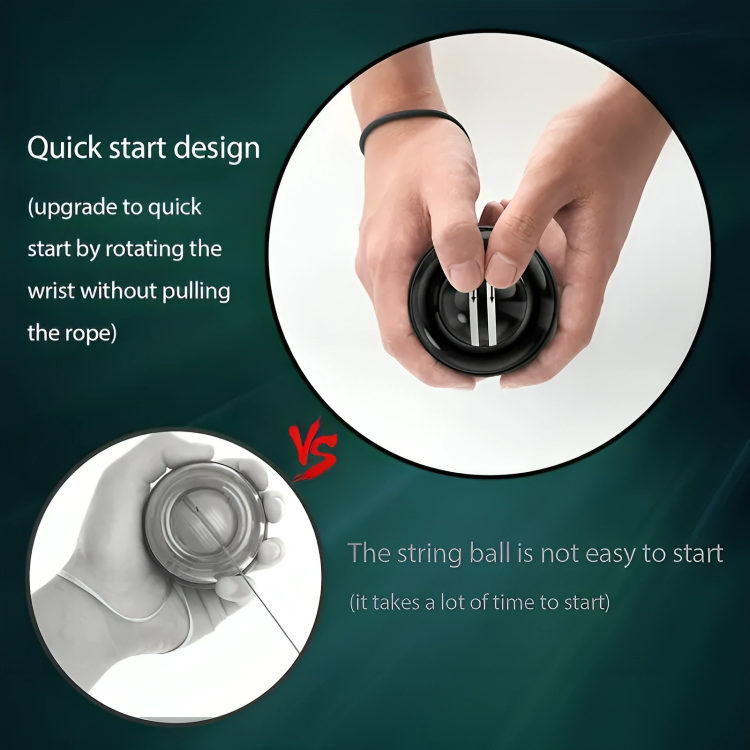 LED Gyroscope Wrist Trainer Ball