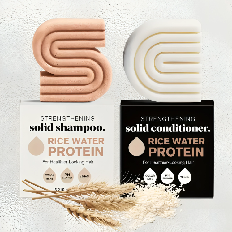 Hydrating Rice Protein Bar Shampoo & Conditioner