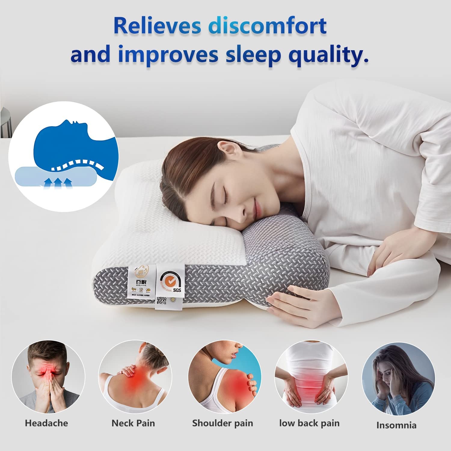 Australian Made -  Pain Relief Ergonomic Pillow